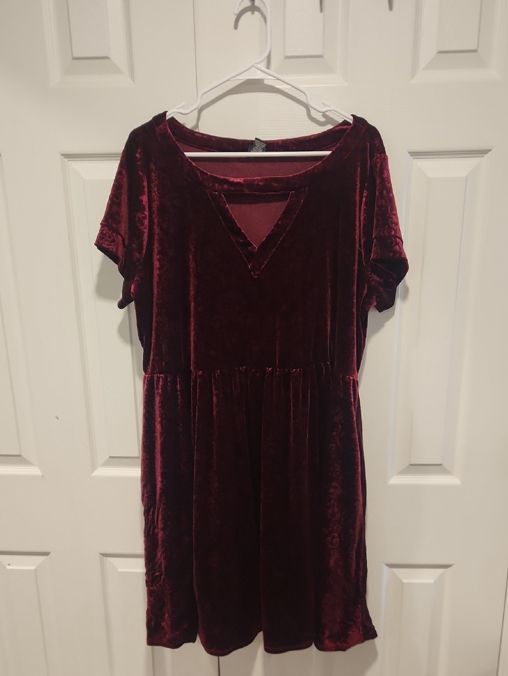 Torrid/Disney Mickey Velvet Paisley Dress - Picture 2 of 5
